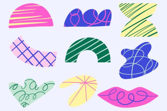 Abstract Decorative Shape Modern Pattern Review