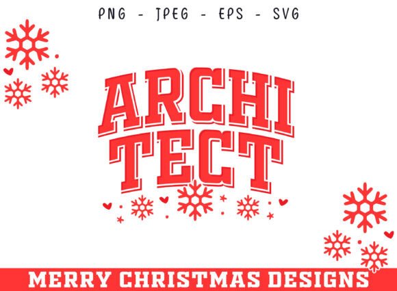 Architect Christmas SVG for Graphics and Crafts