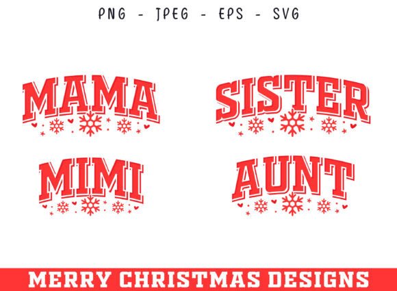 Christmas Decorative Family SVG Design Review