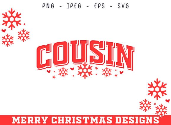 Cousin Christmas Decorative SVG Design Review