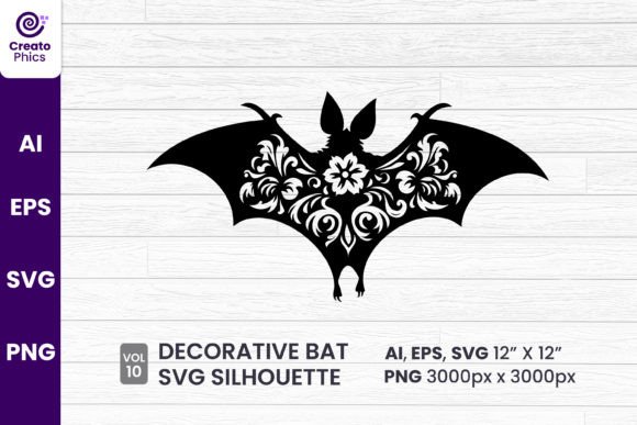 Decorative Bat Silhouette Sublimation 10 Review