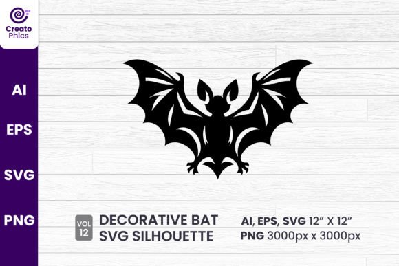 Decorative Bat Silhouette Sublimation 12 Review