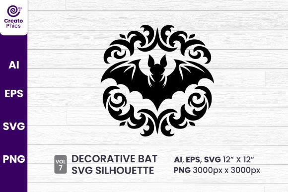 Decorative Bat Silhouette Sublimation 7: Graphics & Crafts Review