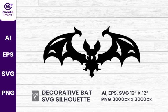 Decorative Bat Silhouette Sublimation 9: Graphics & Crafts Review