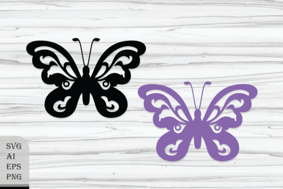Decorative Ornamental Butterfly Graphics & Crafts
