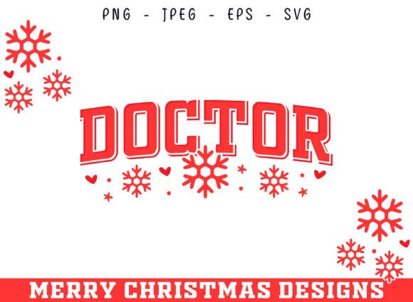 Doctor Christmas Graphics for Crafts