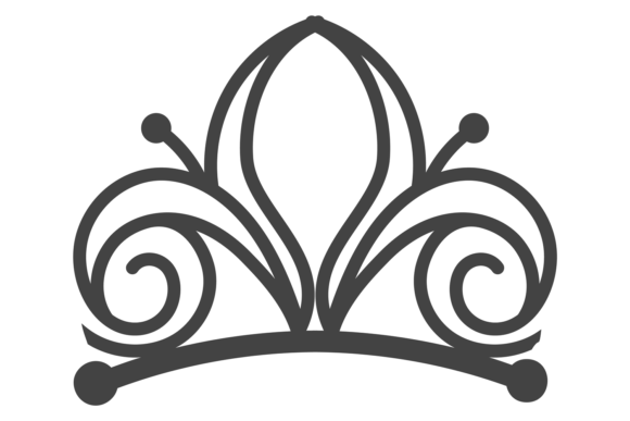 Royal Decorative Header in Princess Tiar Graphics